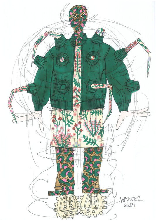 WVB174 - Walter Van Beirendonck - Banana wink boom